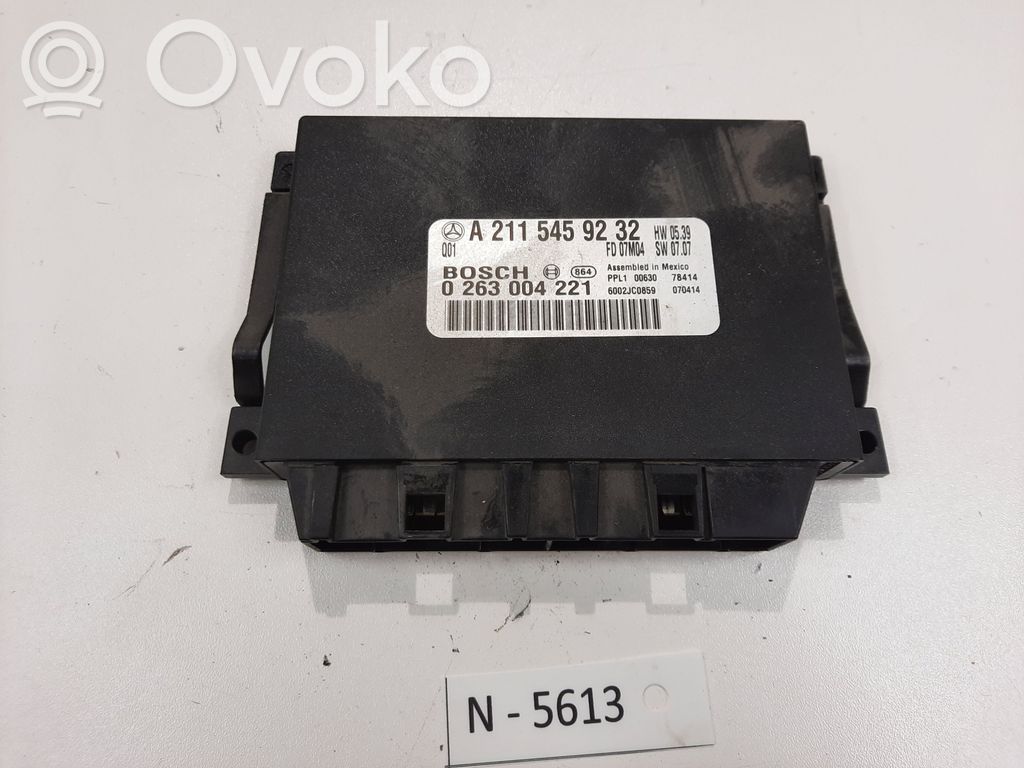 Mercedes-Benz E W211 Other control units/modules 