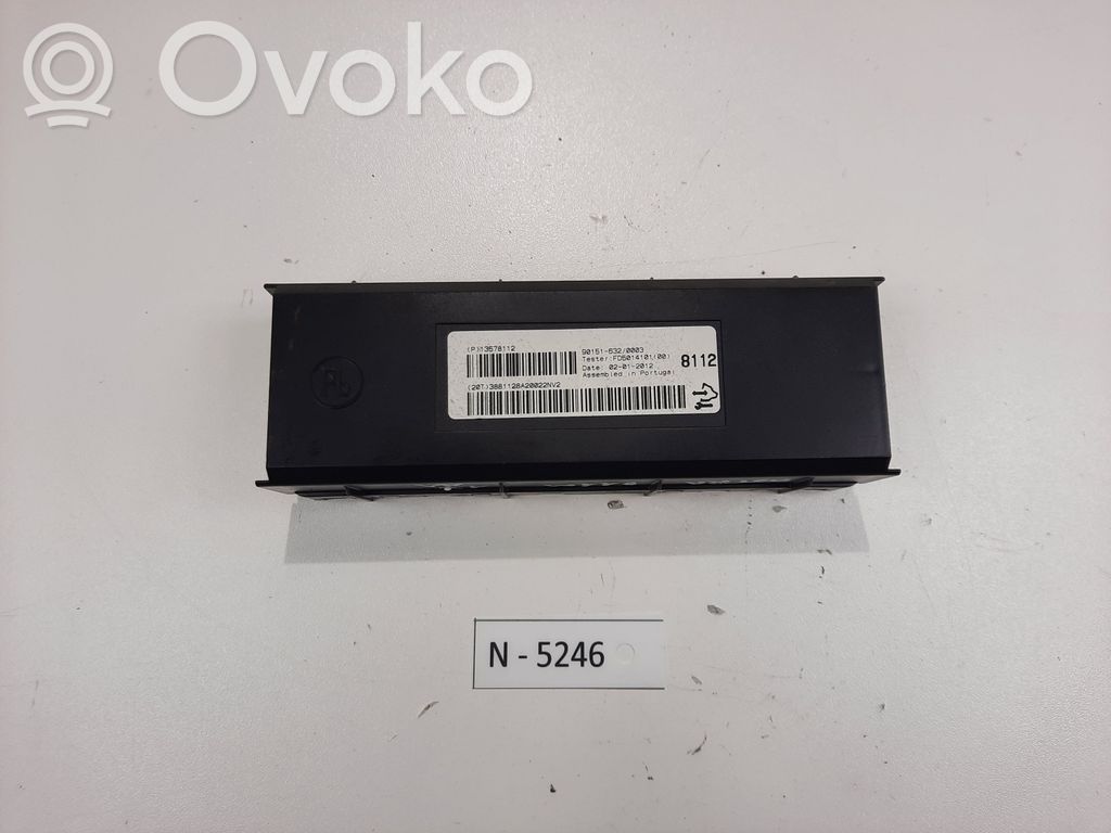 Opel Astra J Other control units/modules 