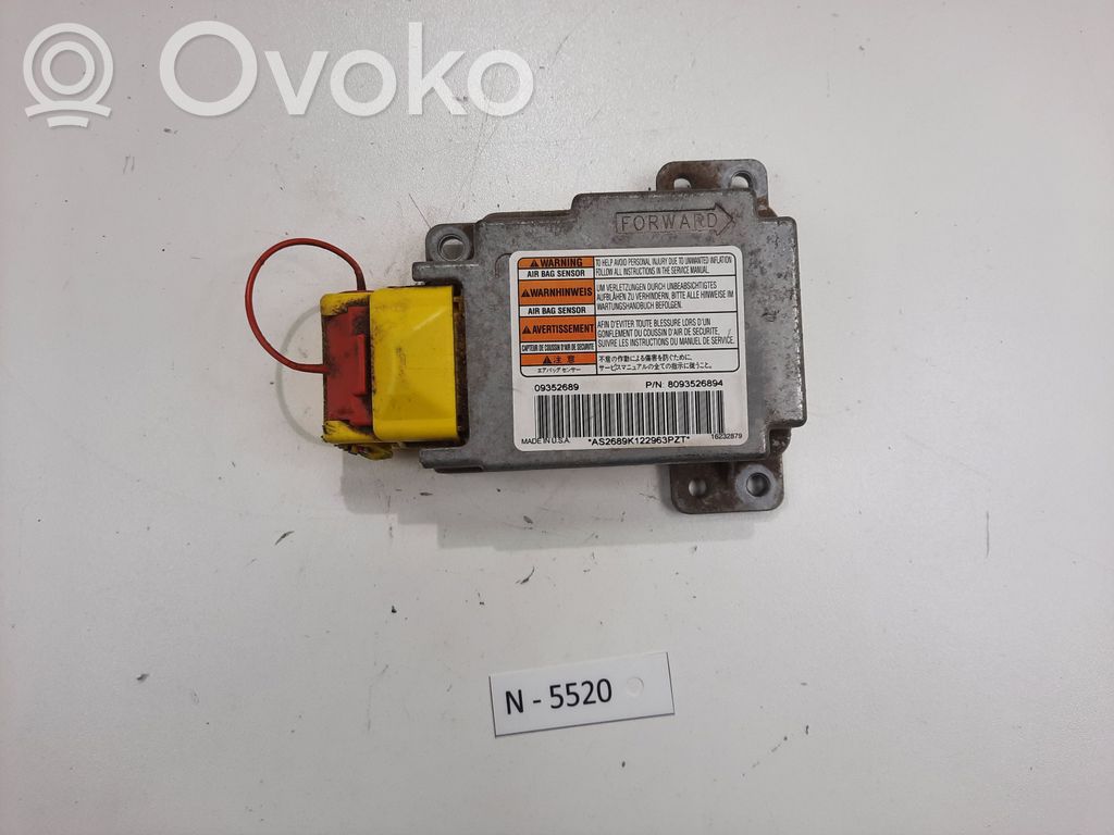 Opel Frontera B Airbag control unit/module 