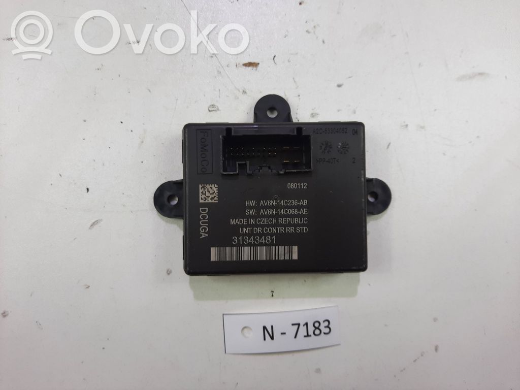 Volvo V60 Door control unit/module 