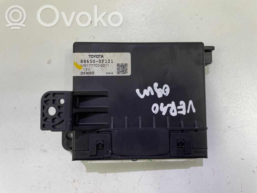 Toyota Verso Other control units/modules 