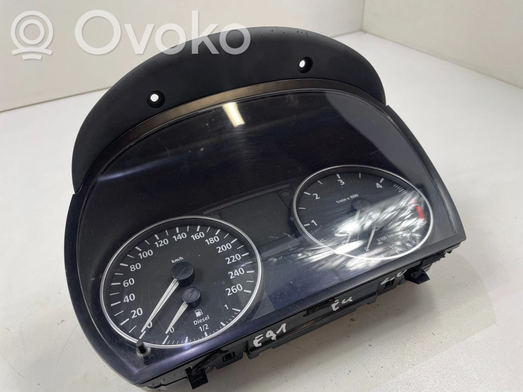 BMW 3 E90 E91 Speedometer (instrument cluster) 