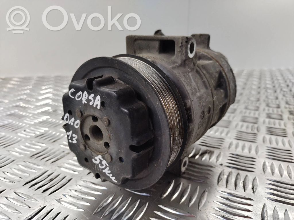 Opel Corsa D Air conditioning (A/C) compressor (pump) 
