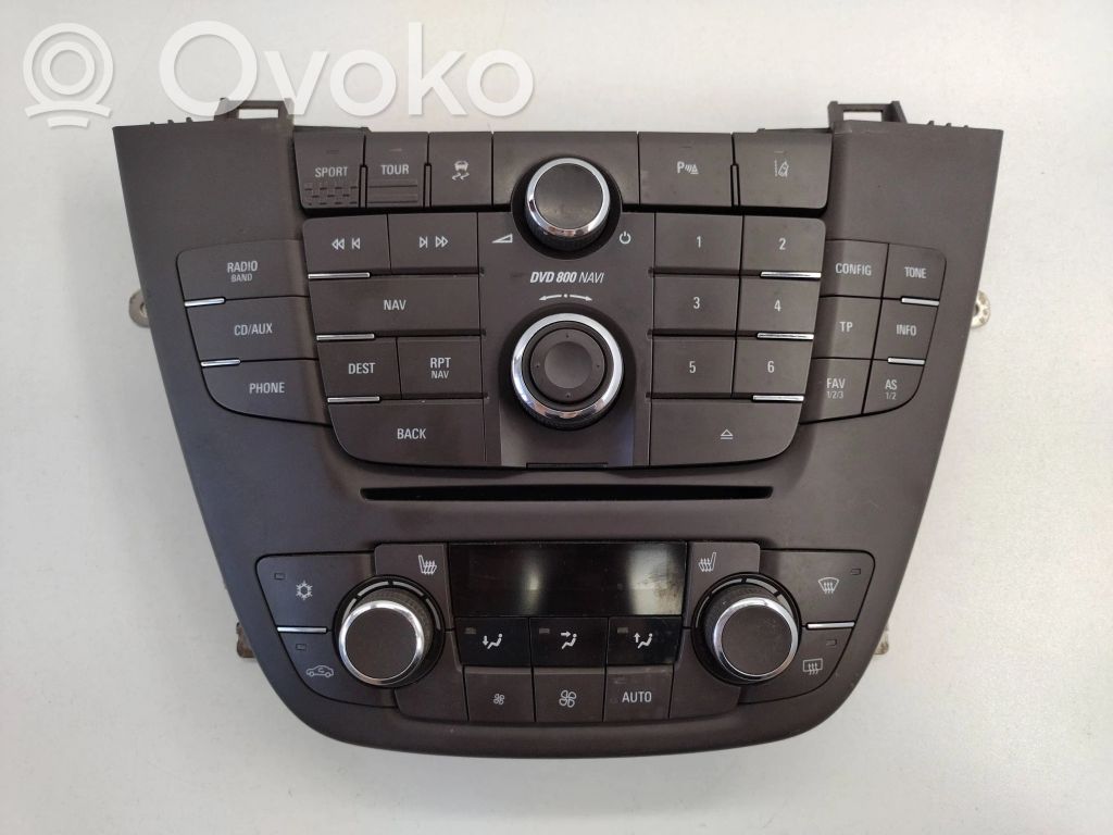 Opel Insignia A Head unit multimedia control 