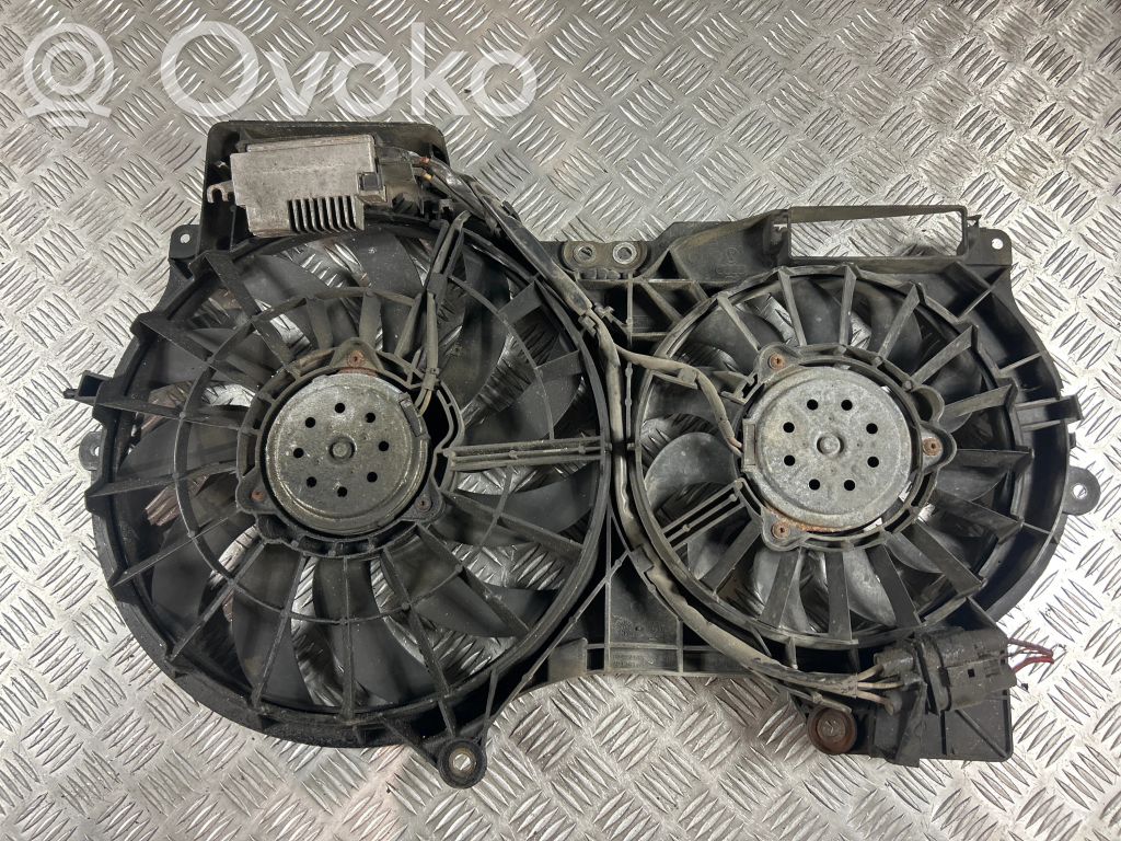 Audi A6 S6 C6 4F Wentylator / Komplet 