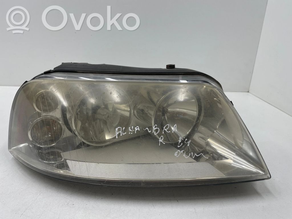 Seat Alhambra (Mk1) Headlight/headlamp 
