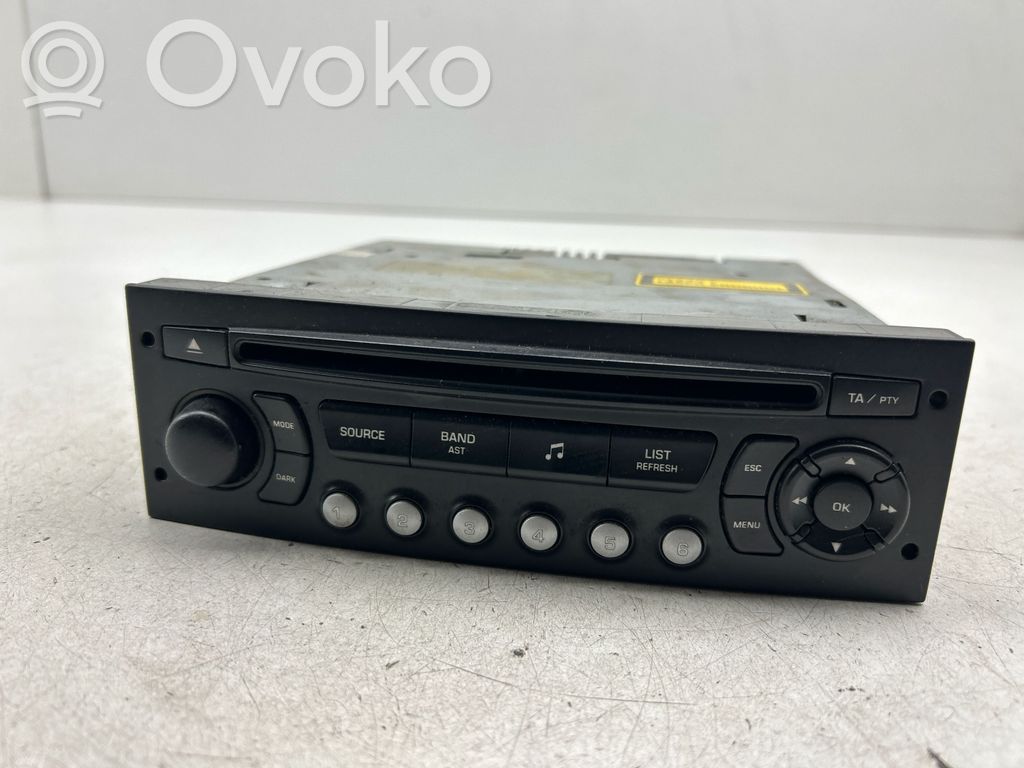 Peugeot 307 Unitate principală radio/CD/DVD/GPS 