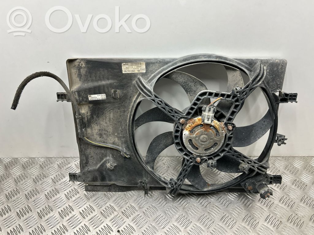 Opel Corsa D Electric radiator cooling fan 