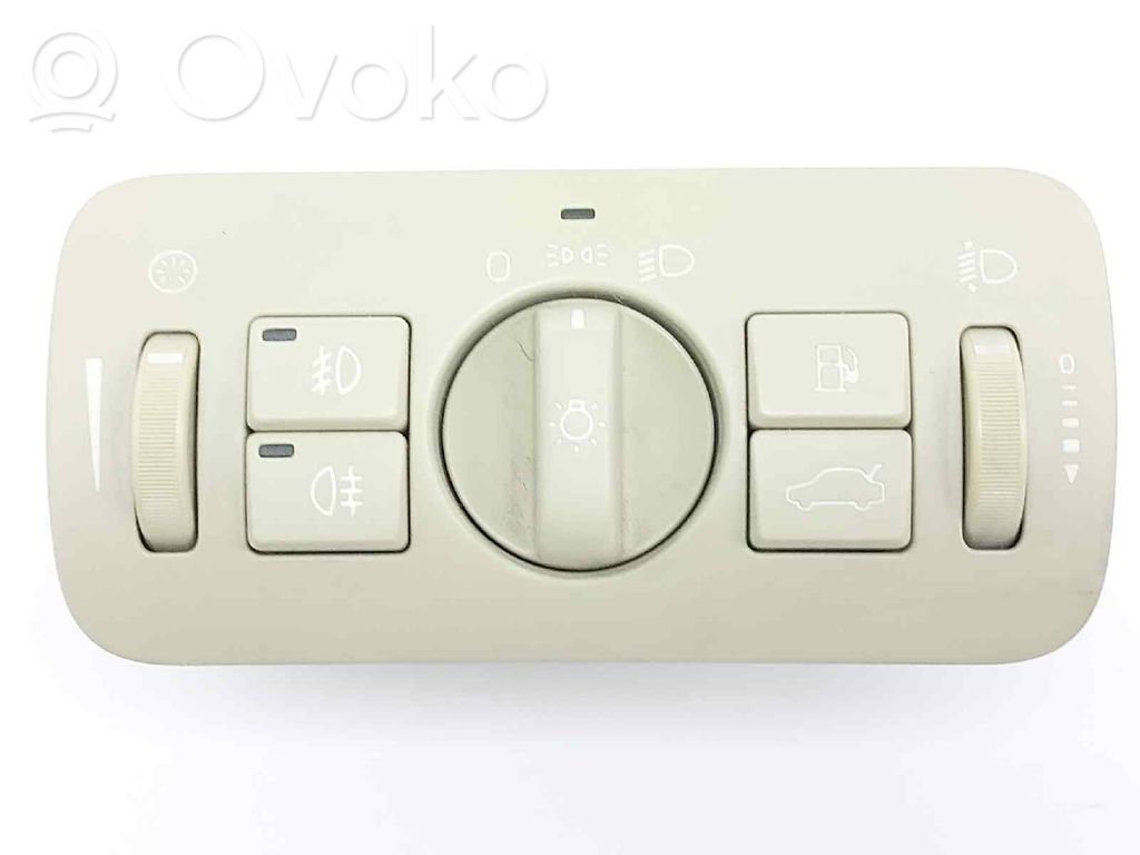 Volvo S80 Interruptor de control del panel de luces 
