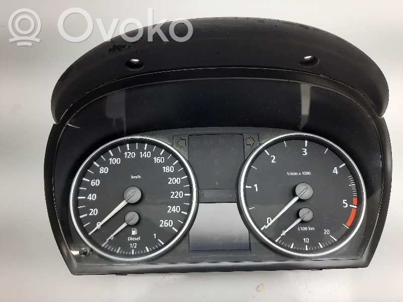 BMW 3 E90 E91 Speedometer (instrument cluster) 