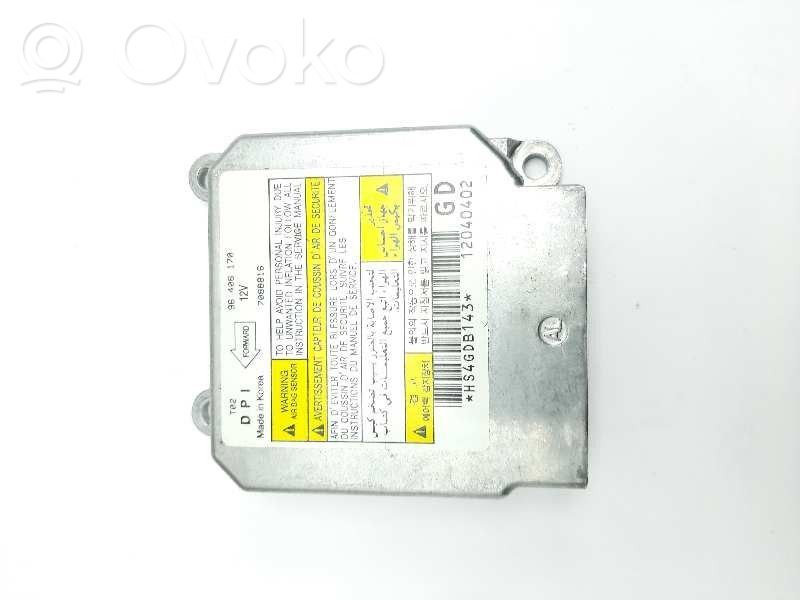 Daewoo Kalos Airbag control unit/module 