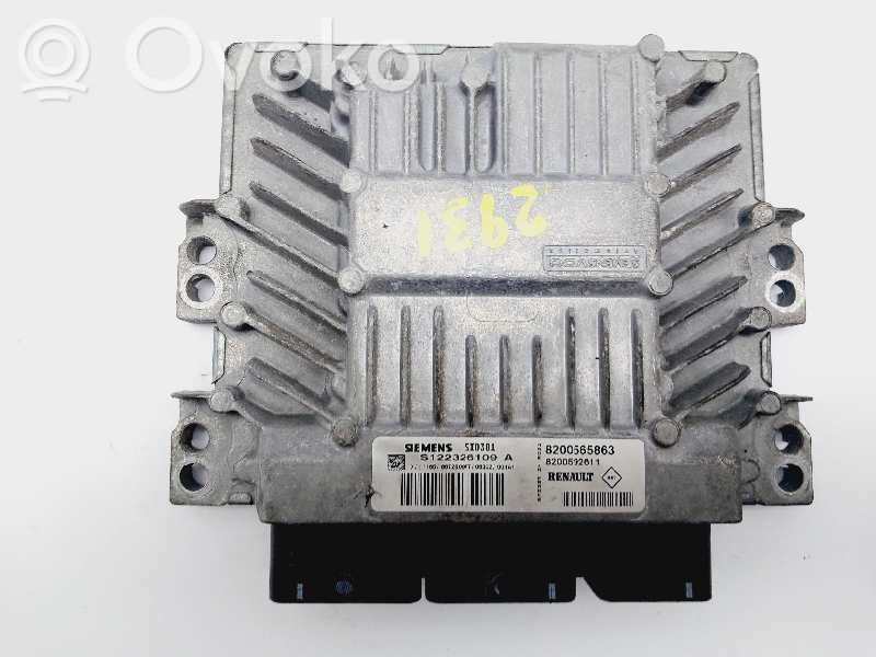 Engine control unit/module   8200565863,S122326109,8200592611