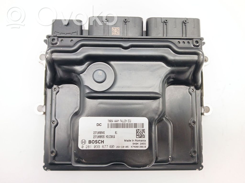 Renault Kangoo III Engine control unit/module 