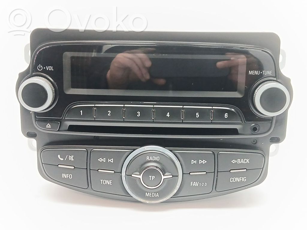 Opel Corsa E HiFi Audio sound control unit 