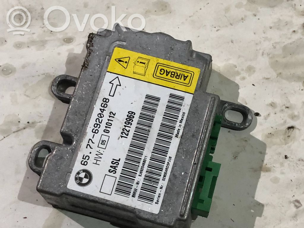 Airbag control unit/module   6920468,12219969