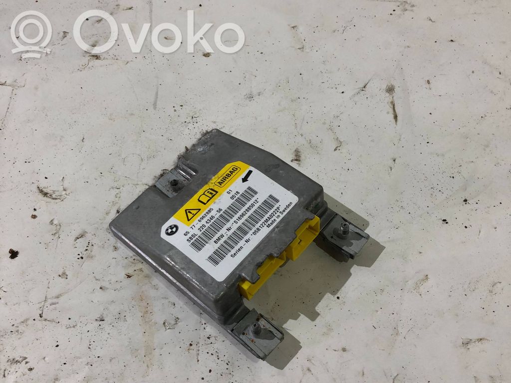 BMW 5 E60 E61 Unidad de control/módulo del Airbag 