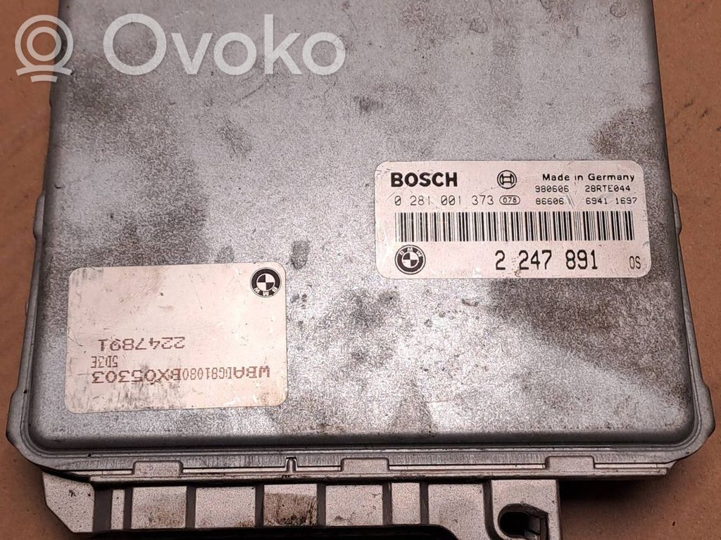 Engine control unit/module   0281001373,2247891,28RT044