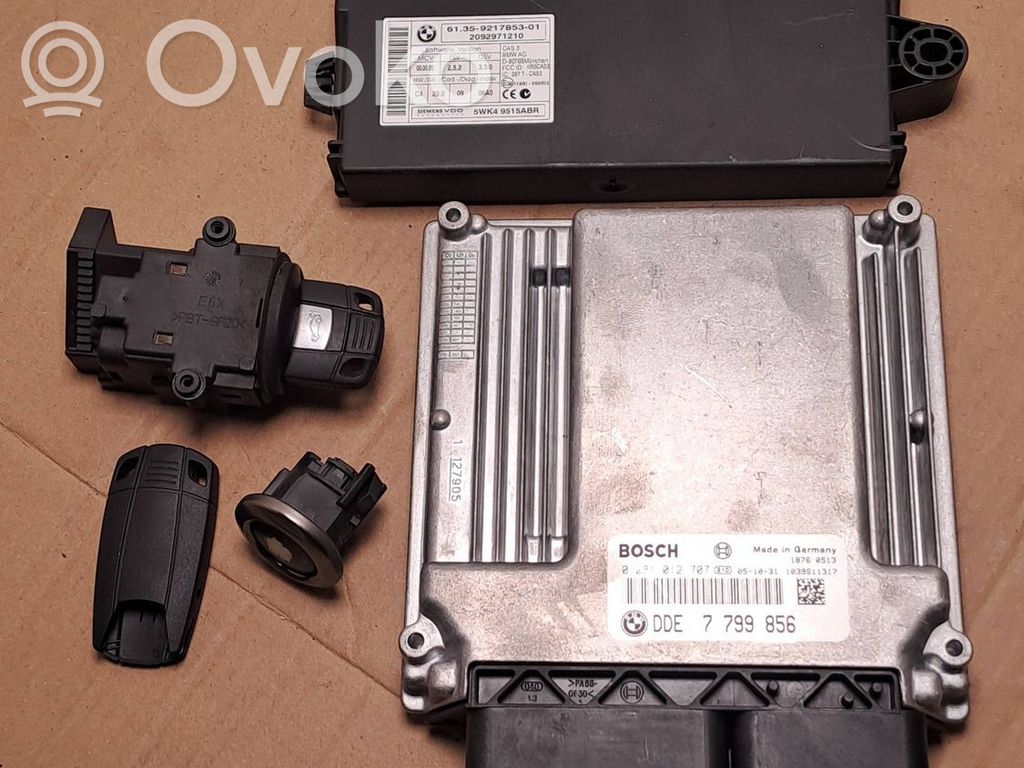 Engine ECU kit and lock set   7799856,0281012707