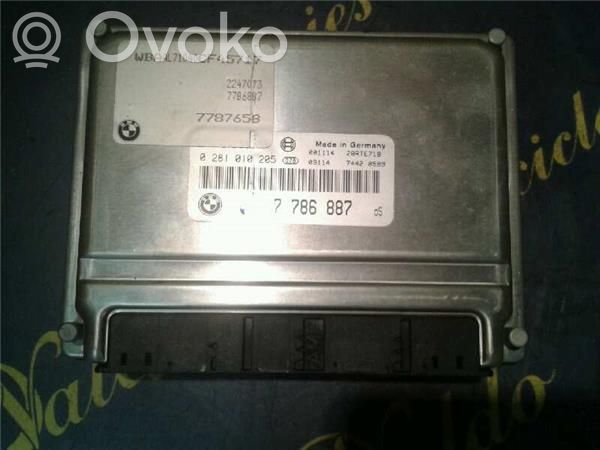 Unidad de control/módulo ECU del motor   7786887,281010205BOSH