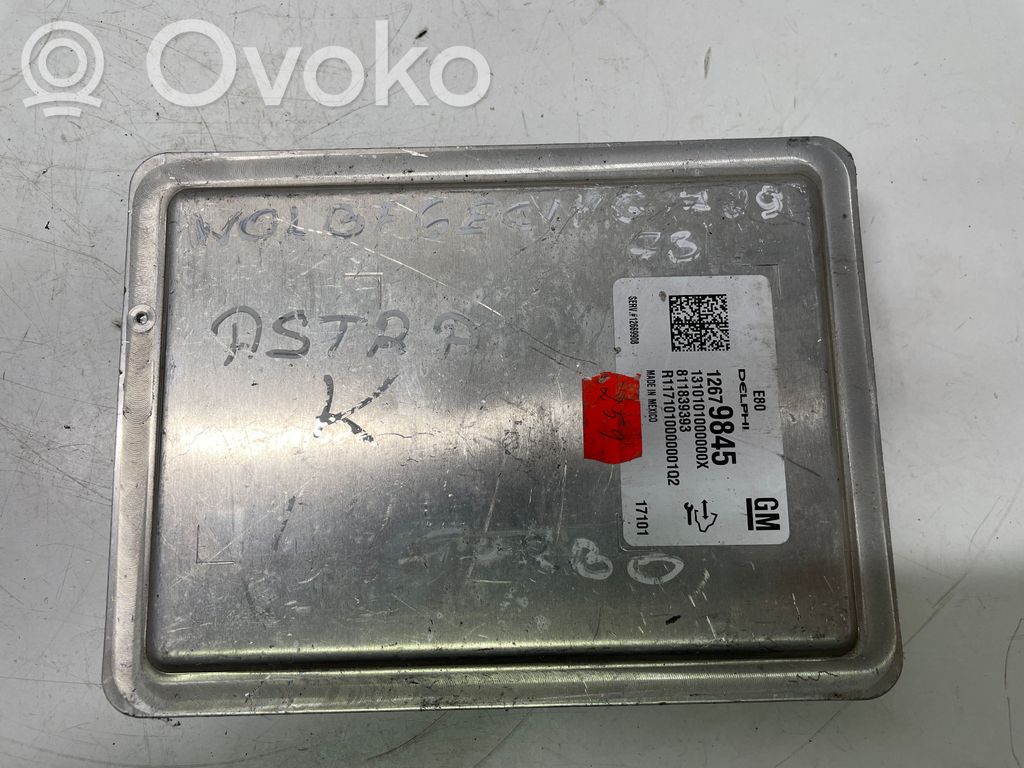 Opel Astra K Engine control unit/module 