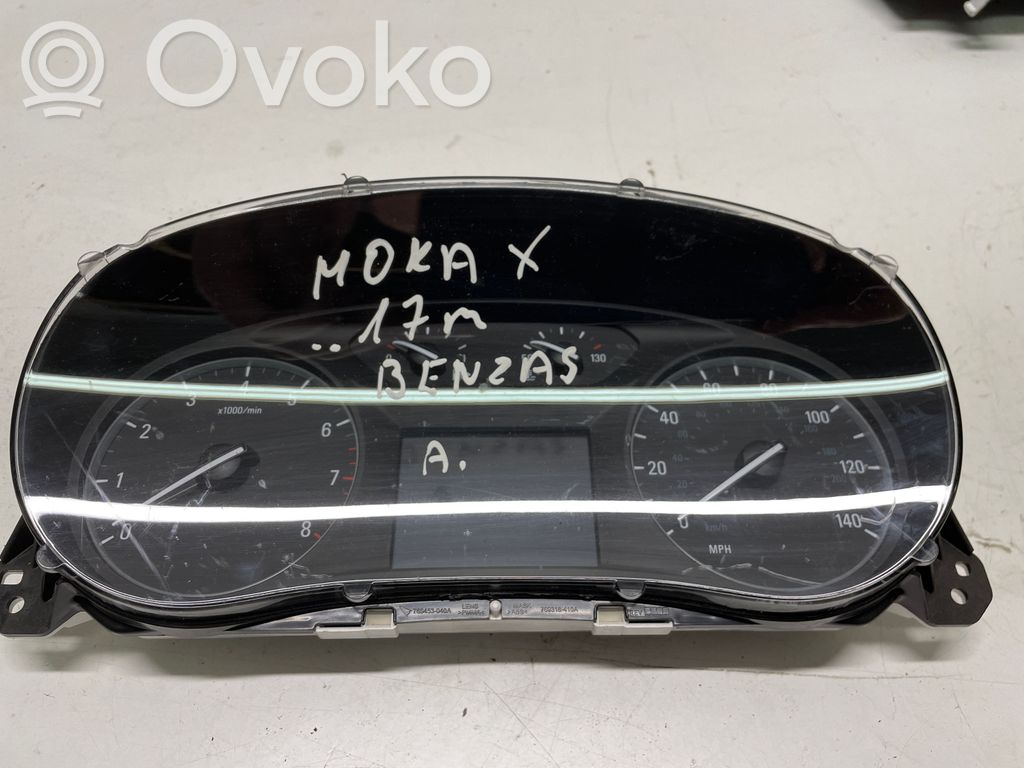 Opel Mokka X Speedometer (instrument cluster) 