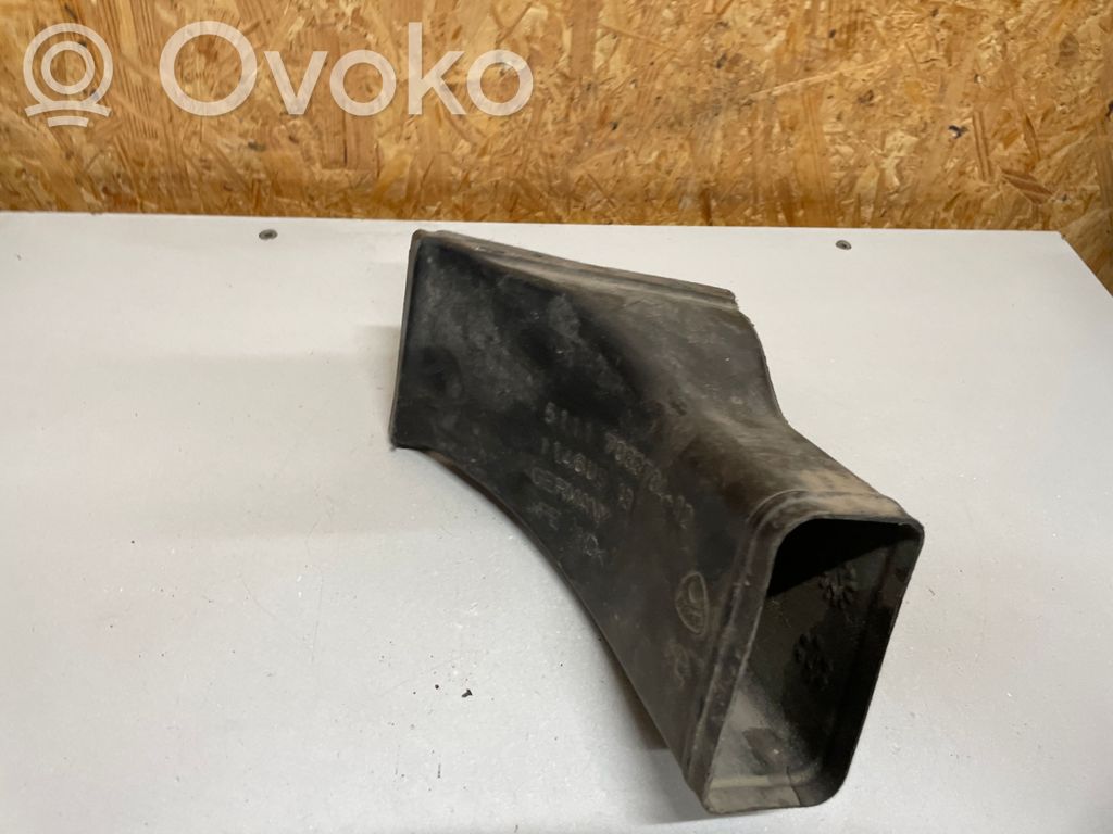BMW 5 E60 E61 Intercooler air channel guide 