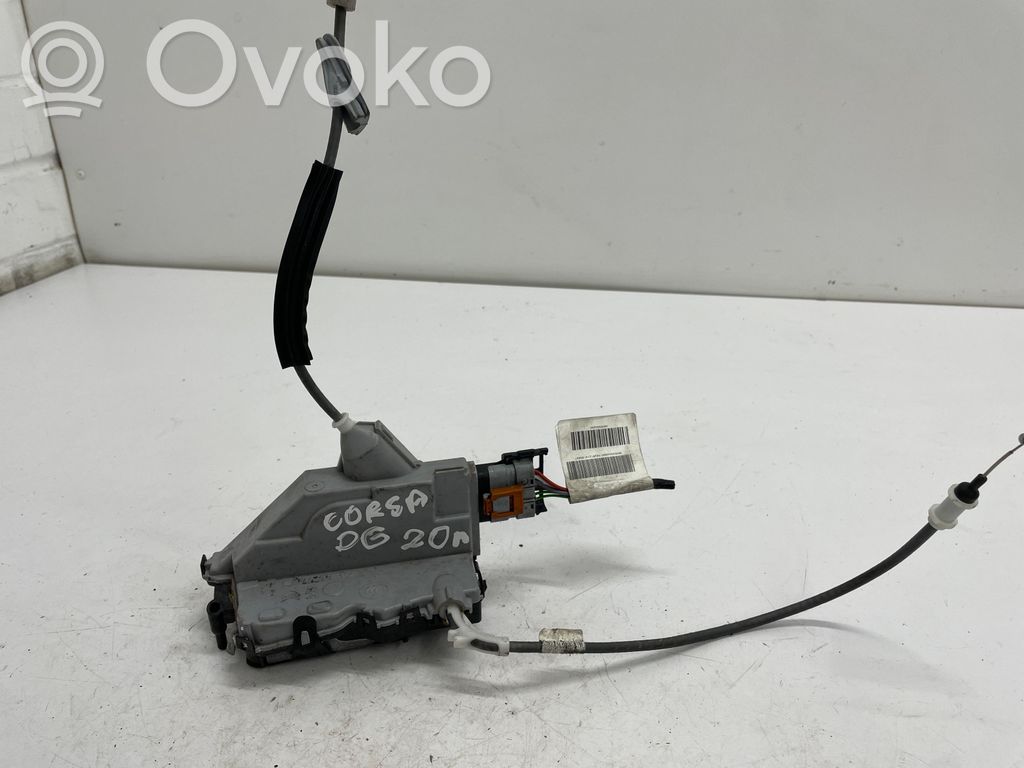 Opel Corsa F Cerradura de puerta trasera 
