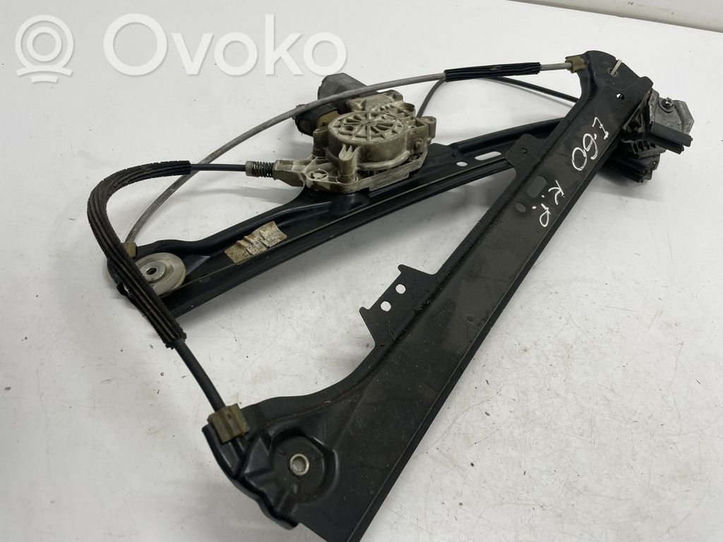 BMW 5 E60 E61 Front door window regulator with motor 
