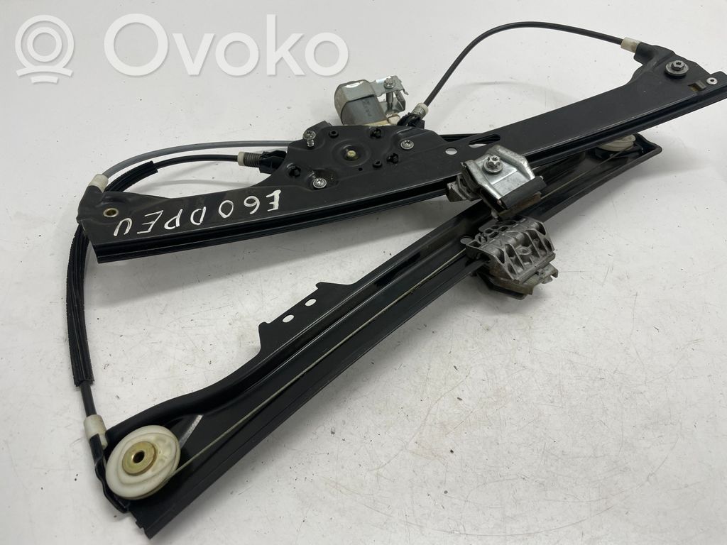BMW 5 E60 E61 Front door window regulator with motor 