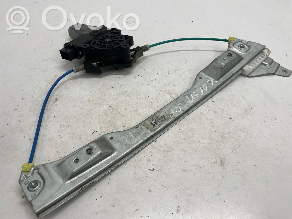 Opel Corsa E Alzacristalli della portiera anteriore con motorino 