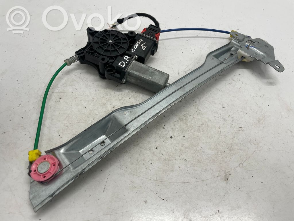Opel Corsa E Regulador de puerta delantera con motor 