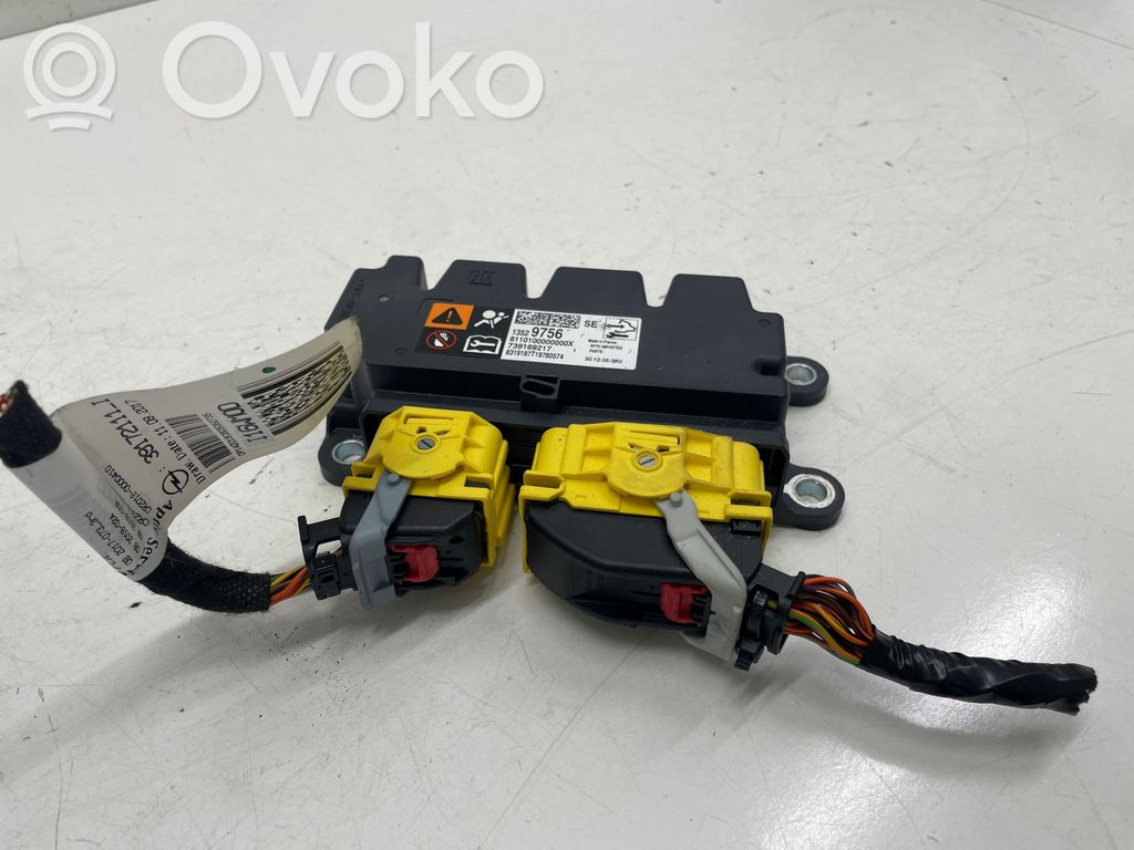 Opel Astra K Unidad de control/módulo del Airbag 