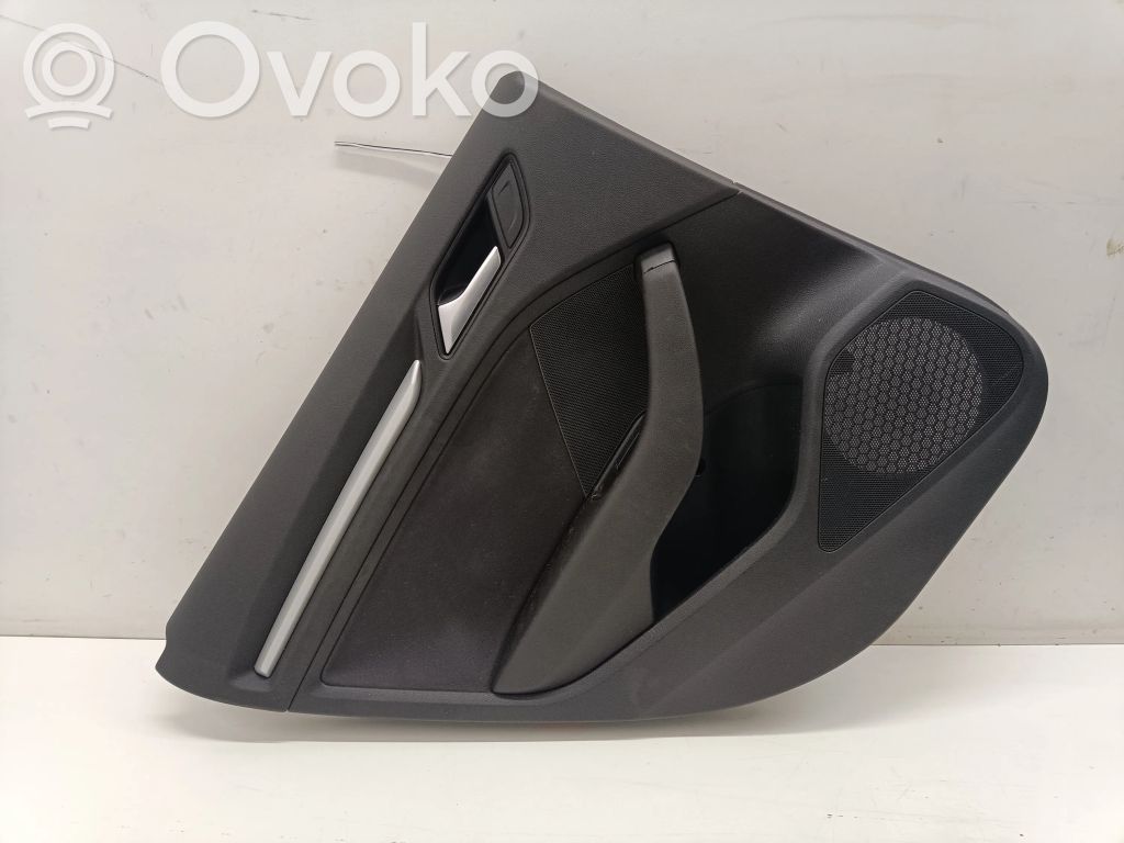 Audi A3 S3 8V Moldura del tarjetero de la puerta trasera 