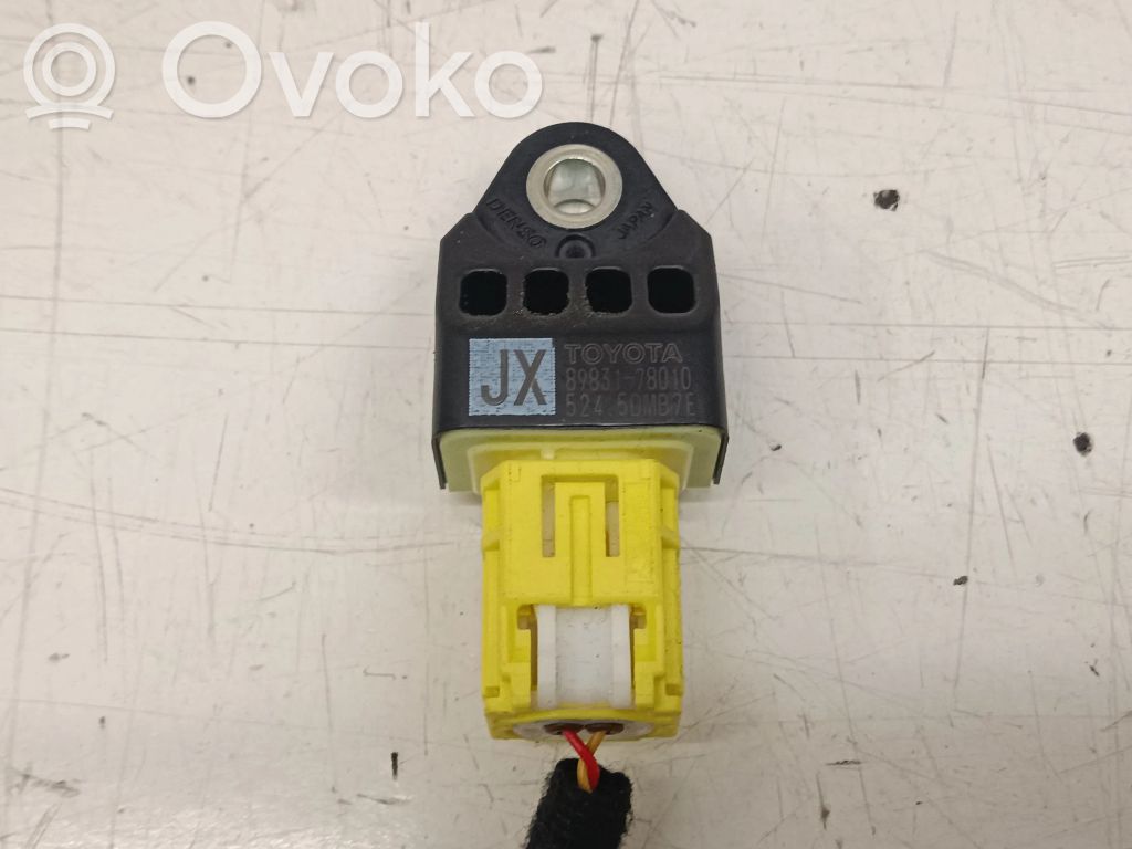 Lexus NX Airbag deployment crash/impact sensor 