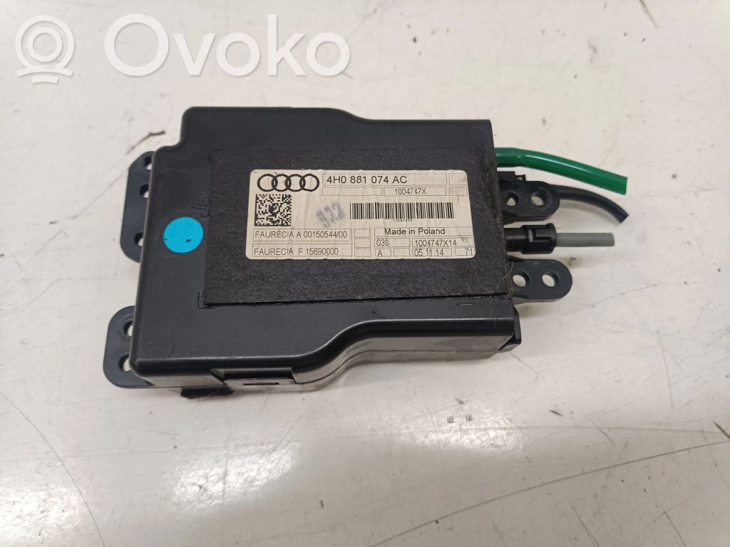 Audi A8 S8 D4 4H Module de commande de siège 