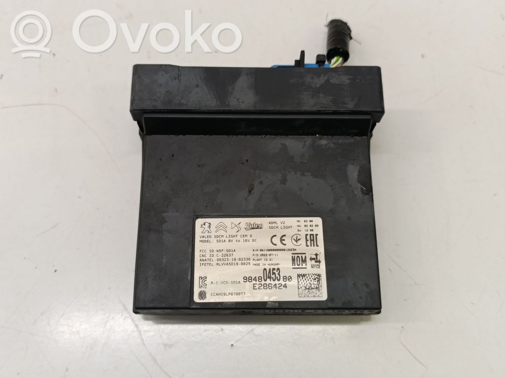 Opel Corsa F Module d'éclairage LCM 