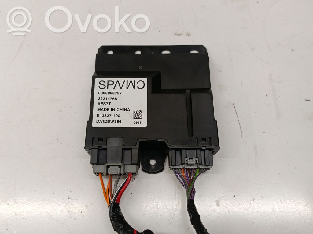 Polestar 2 Tailgate/trunk control unit/module 