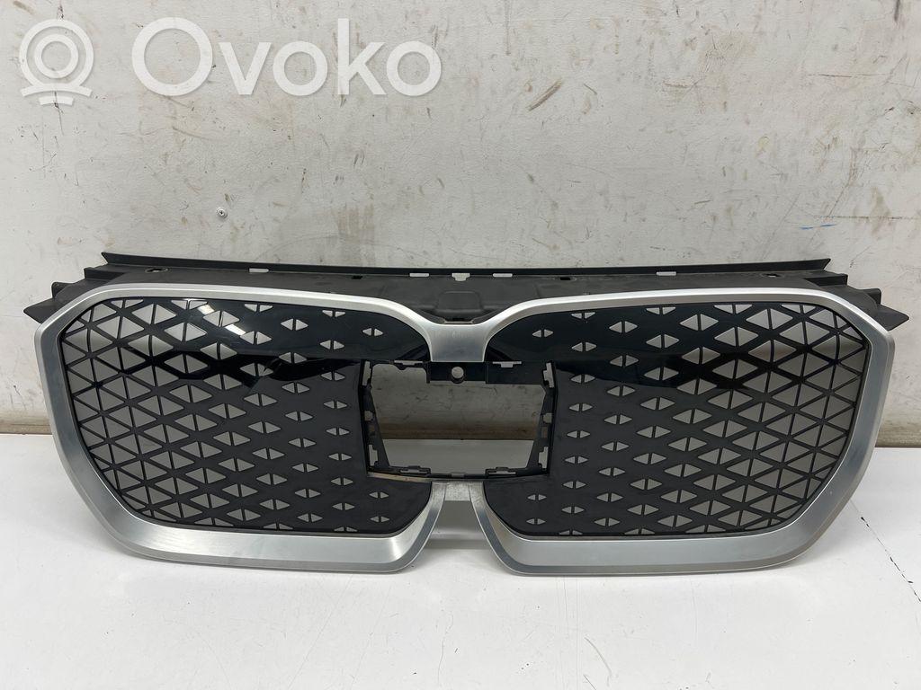 BMW iX1 Front bumper upper radiator grill 