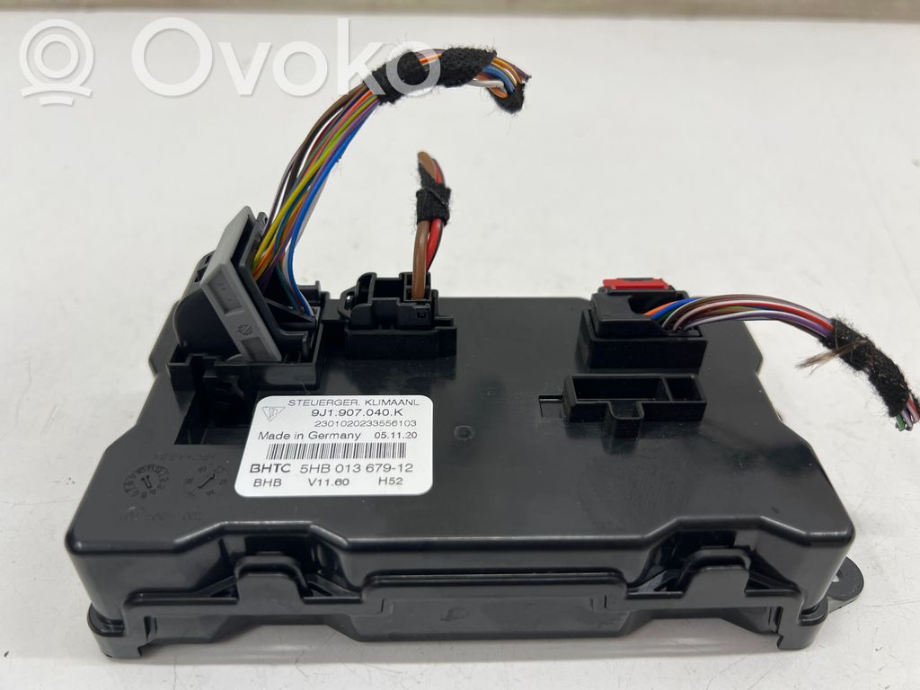 Porsche Taycan 9J1 Module unité de contrôle climatisation 