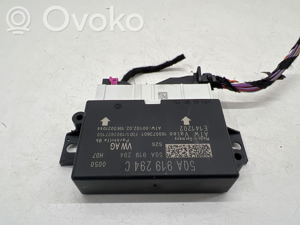Volkswagen Golf VII Parkošanas (PDC) vadības bloks 