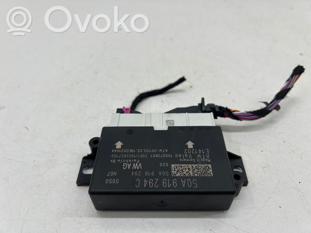 Volkswagen e-Golf Parkošanas (PDC) vadības bloks 