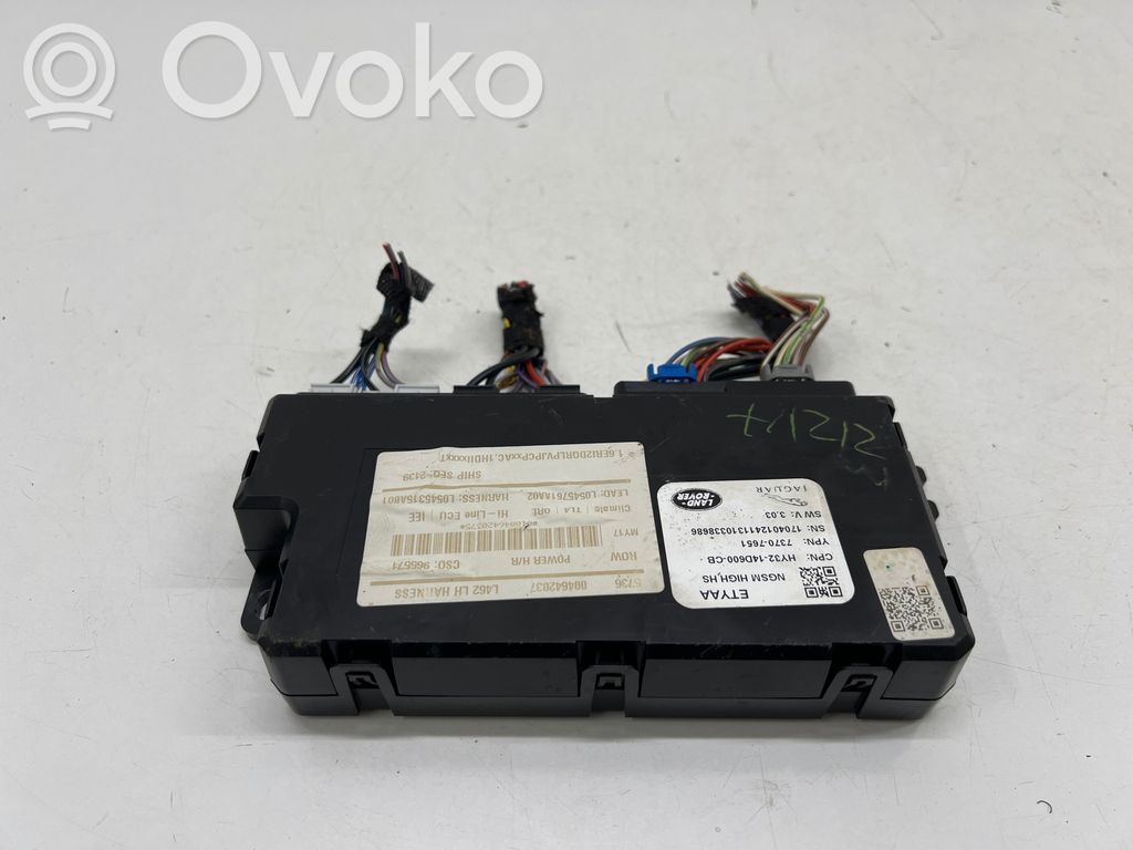 Land Rover Discovery 5 Module de commande de siège