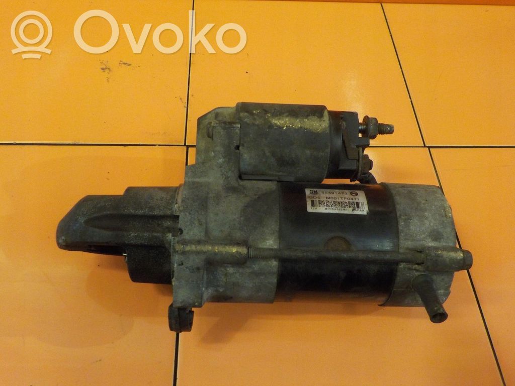 Opel Astra K Starter motor 