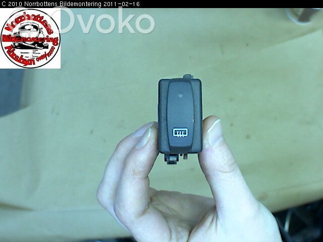 Nissan Primastar Electric window control switch 