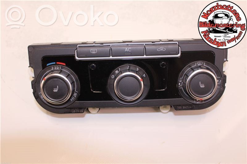 Volkswagen Golf VI Panel klimatyzacji 