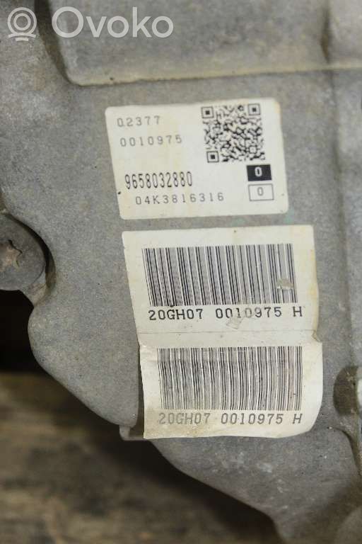 Caja de cambios automática   2222ZR,20GH07,9658032880