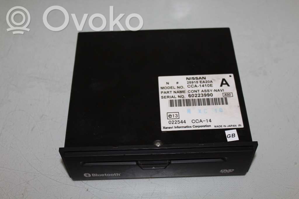 Nissan Navara D40 Unitate/modul control navigație GPS 