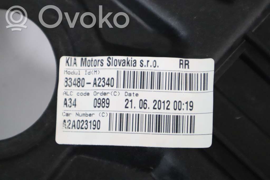 KIA Ceed Mecanismo para subir la puerta delantera sin motor 