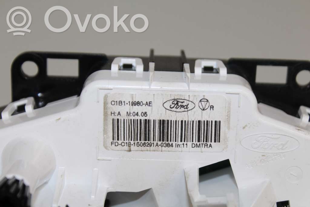 Ford Fiesta Climate control unit 