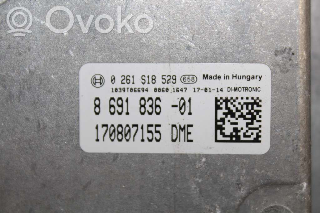 BMW 1 F20 F21 Sterownik / moduł wtrysku 